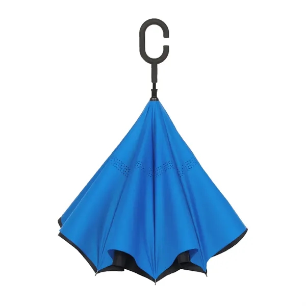 Shed Rain™ UnbelievaBrella® 48" Reverse-Close Manual Stic...... from ASI 40480 Koozie Group