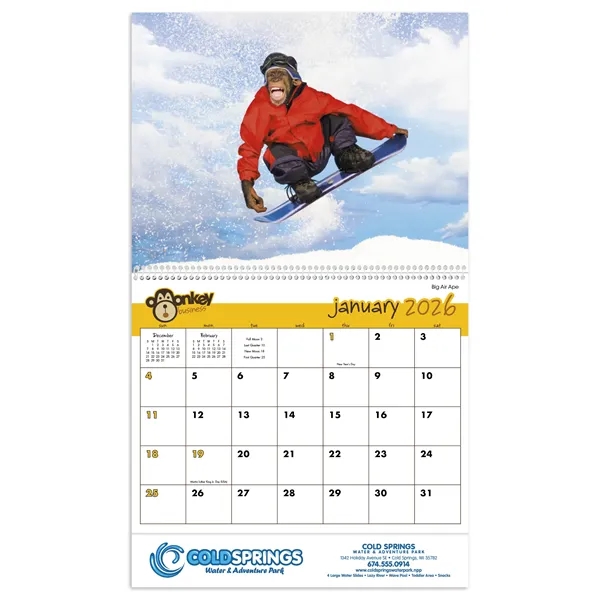 Monkey Business... from ASI 40480 Koozie Group / Norwood Triumph Calendar