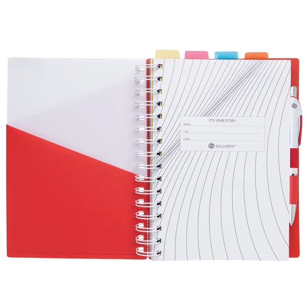 Souvenir® Notebook with Pen... from ASI 40480 Koozie Group