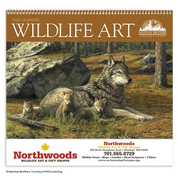 Wildlife Art by the Hautman Brothers... from ASI 40480 Koozie Group / Norwood Triumph Calendar