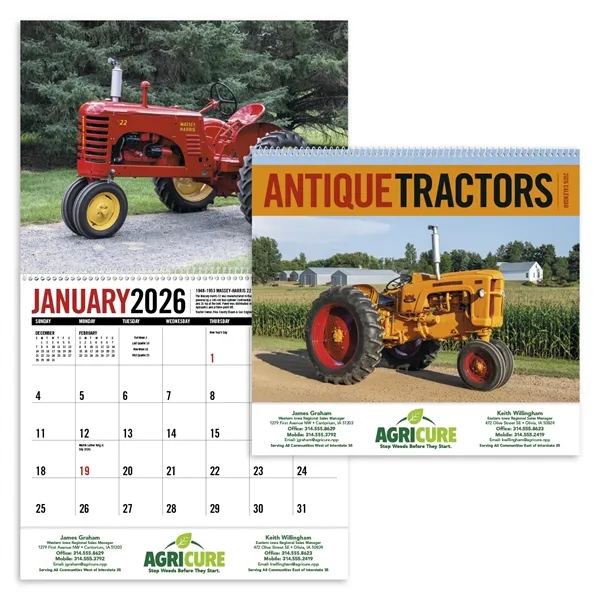 Antique Tractors... from ASI 40480 Koozie Group / Norwood Triumph Calendar