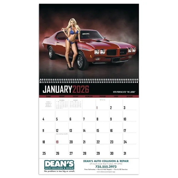 American Muscle... from ASI 40480 Koozie Group / Norwood Triumph Calendar