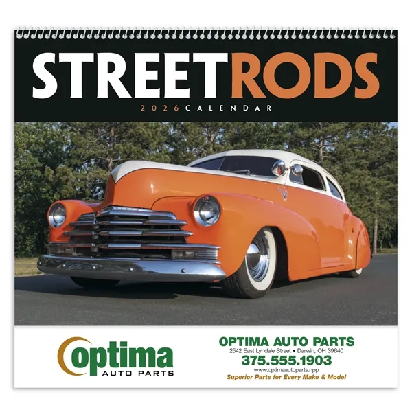 Street Rods... from ASI 40480 Koozie Group / Norwood Triumph Calendar