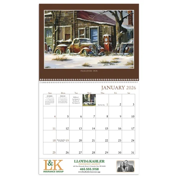 Junkyard Classics by Dale Klee... from ASI 40480 Koozie Group / Norwood Triumph Calendar