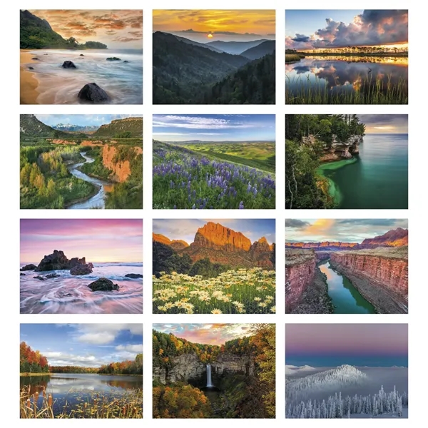 Beautiful America... from ASI 40480 Koozie Group / Norwood Triumph Calendar