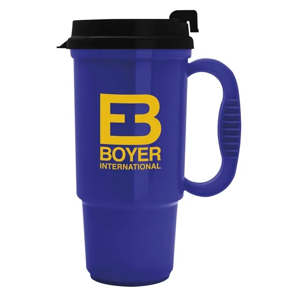 Budget Traveler Mug with Slider Lid... from ASI 40480 Koozie Group