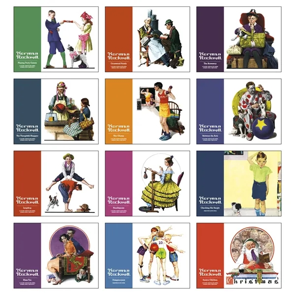 Norman Rockwell Appointment Calendar - Spiral... from ASI 40480 Koozie Group / HotLine®
