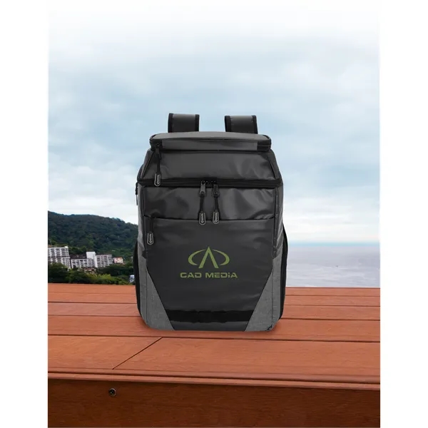 Koozie® Empire Recycled PVB Cooler Backpack... from ASI 40480 Koozie Group