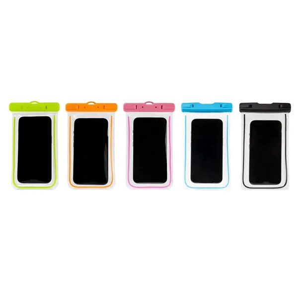 Waterproof PVC cellphone storage pouch with swivel lock closure and glow... from ASI 57800 Gordon Sinclair / Gordon Sinclair®
