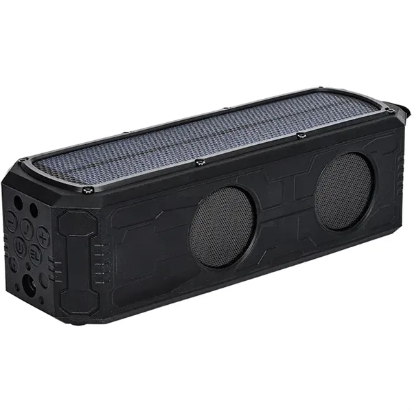 9W Solar Waterproof Bluetooth® Speaker/Power Bank... from ASI 89320 Starline USA Inc