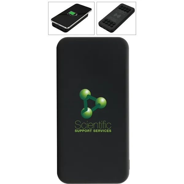 Octo Grip Wireless Charger & Power Bank 10,000 mAh... from ASI 89320 Starline USA Inc