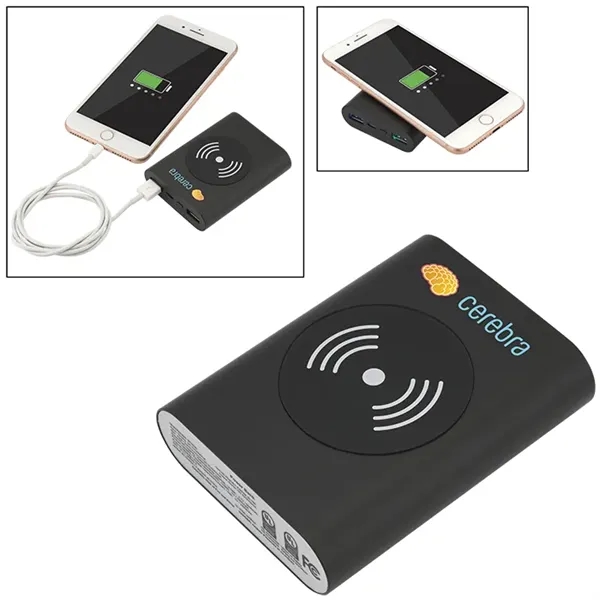 UL Cert Tri-Way Wireless / Power Bank 5000mAh... from ASI 89320 Starline USA Inc