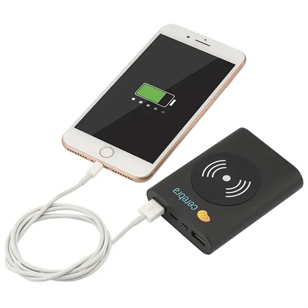 UL Cert Tri-Way Wireless / Power Bank 5000mAh... from ASI 89320 Starline USA Inc