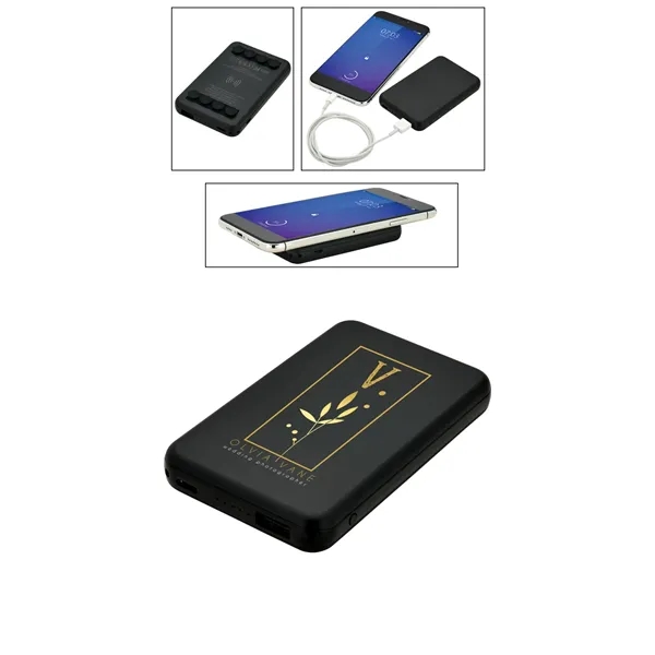 Mini Octo Grip Wireless Charger & Power Bank... from ASI 89320 Starline USA Inc