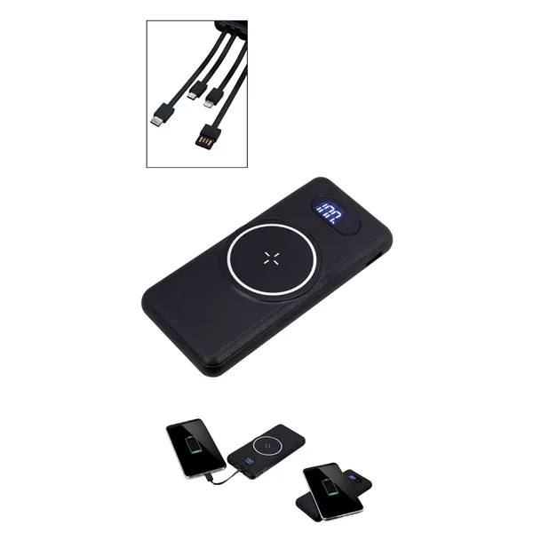 Magnetic Wireless Charger & Power Bank 10,000mAh... from ASI 89320 Starline USA Inc