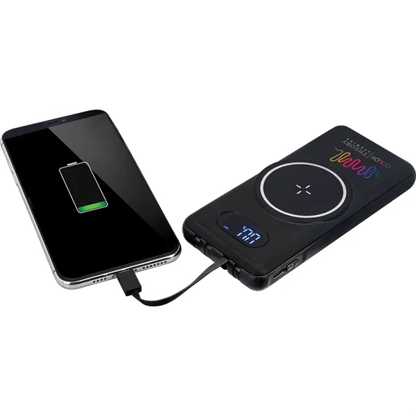 Magnetic Wireless Charger & Power Bank 10,000mAh... from ASI 89320 Starline USA Inc