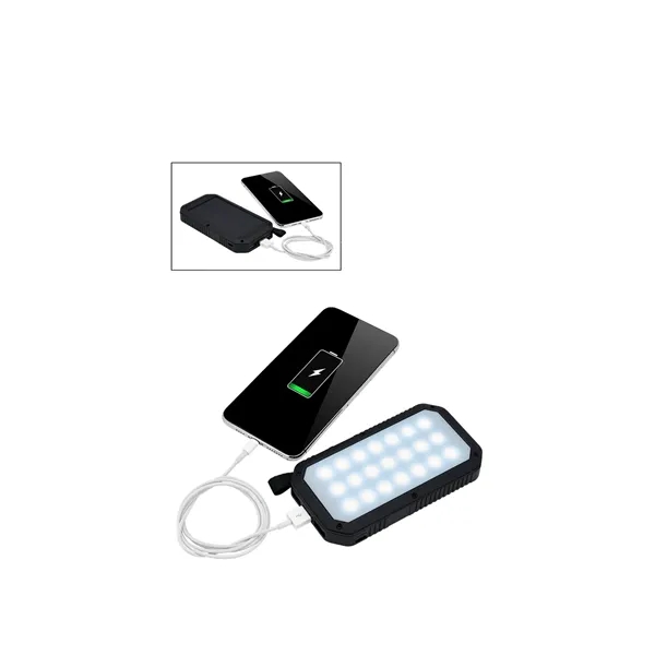 Trio Port Solar Charge LED Power Bank 8,000mAh... from ASI 89320 Starline USA Inc