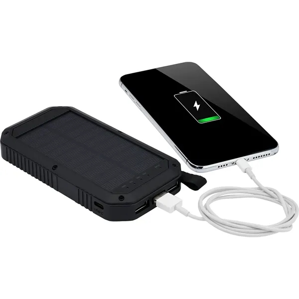 Trio Port Solar Charge LED Power Bank 8,000mAh... from ASI 89320 Starline USA Inc