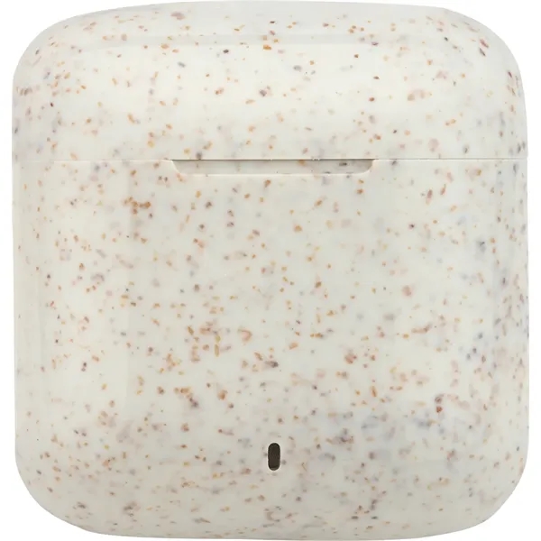 EarthTrendz™ Wheat Straw & Bamboo Earbuds & Case... from ASI 89320 Starline USA Inc