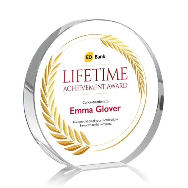 A beautifully rounded optical crystal award. Let your message POP with... from ASI 84592 St Regis Group / St Regis