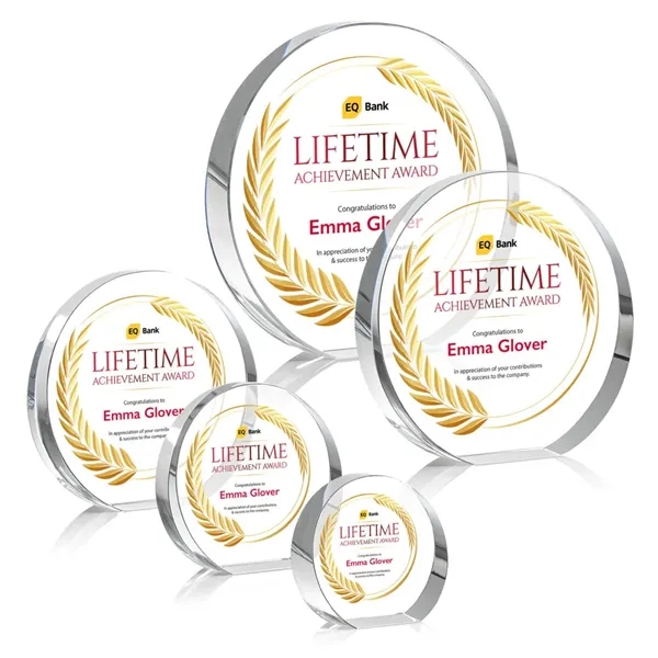 A beautifully rounded optical crystal award. Let your message POP with... from ASI 84592 St Regis Group / St Regis