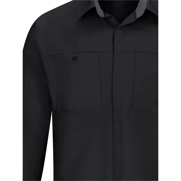 Red Kap Men's Long Sleeve Performance Plus Shop Shirt... from ASI 86018 Scrub Authority / Uniform Stores