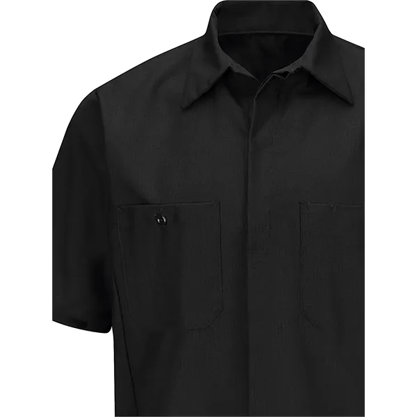 Red Kap Men's Short Sleeve Two-Tone Crew Shirt... from ASI 86018 Scrub Authority