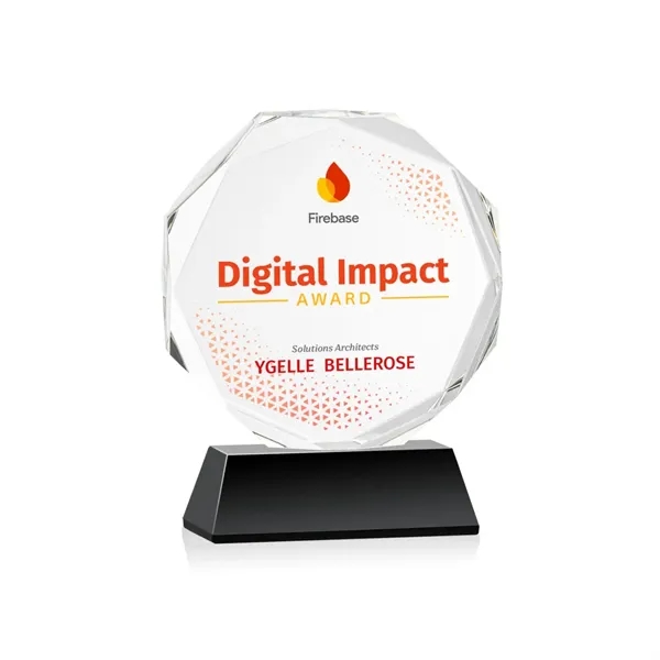 Acadian VividPrint™ Award on Newhaven Base - Black... from ASI 84592 St Regis Group / St Regis