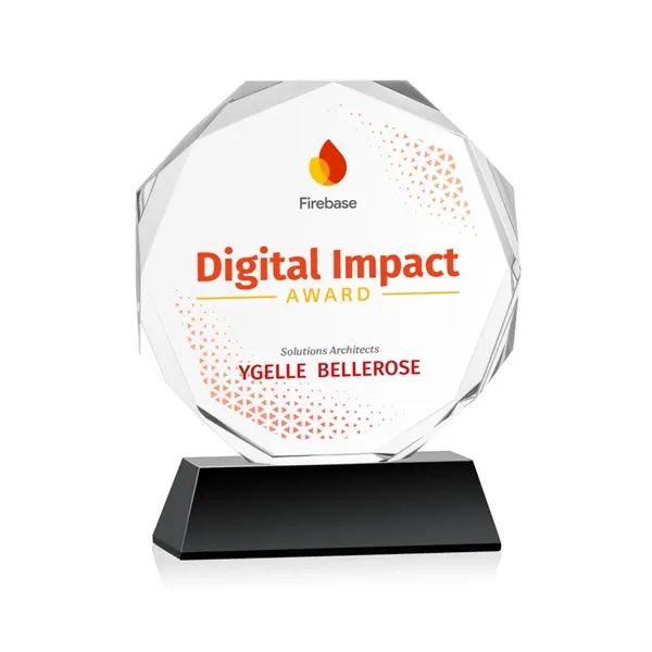 Acadian VividPrint™ Award on Newhaven Base - Black... from ASI 84592 St Regis Group / St Regis