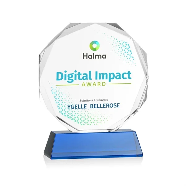 Acadian VividPrint™ Award on Newhaven Base - Blue... from ASI 84592 St Regis Group / St Regis