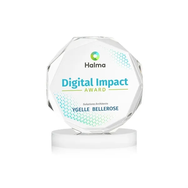 Acadian VividPrint™ Award on Alberton Base - White... from ASI 84592 St Regis Group / St Regis