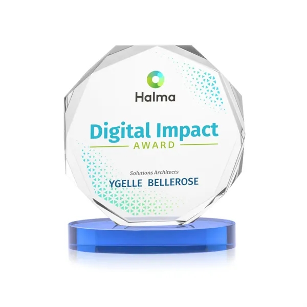 Acadian VividPrint™ Award on Alberton Base - Sky Blue... from ASI 84592 St Regis Group / St Regis