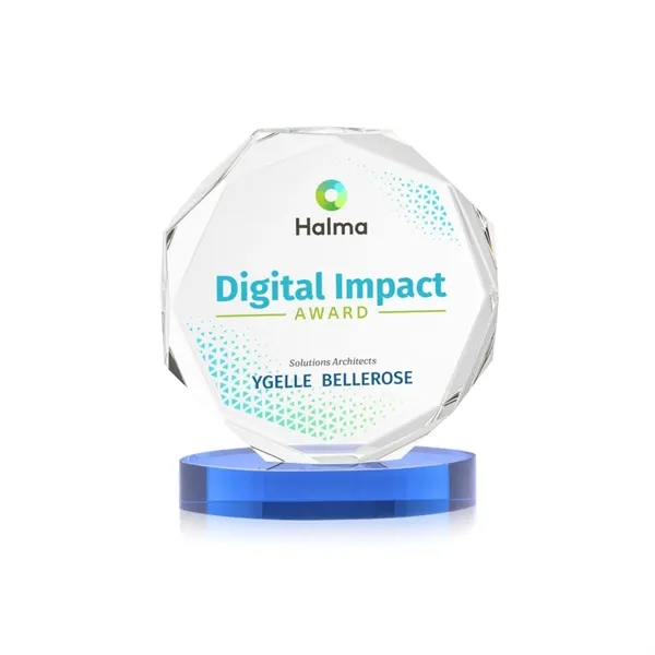 Acadian VividPrint™ Award on Alberton Base - Sky Blue... from ASI 84592 St Regis Group / St Regis