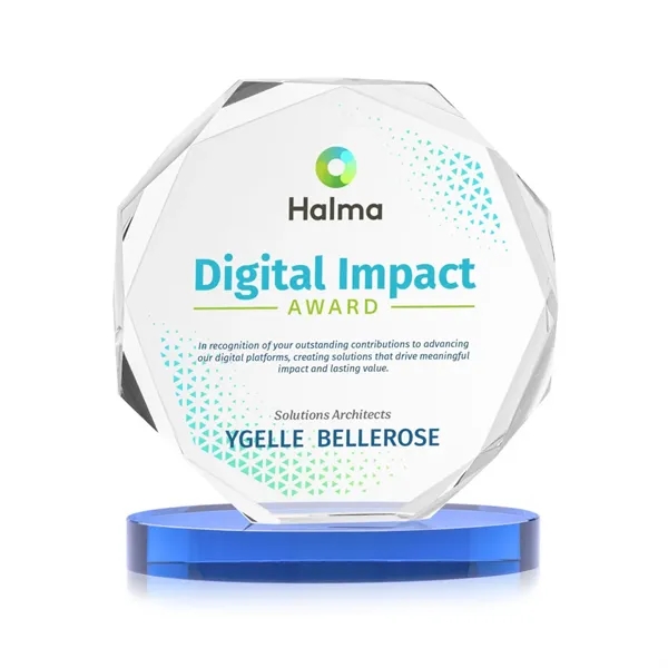 Acadian VividPrint™ Award on Alberton Base - Sky Blue... from ASI 84592 St Regis Group / St Regis