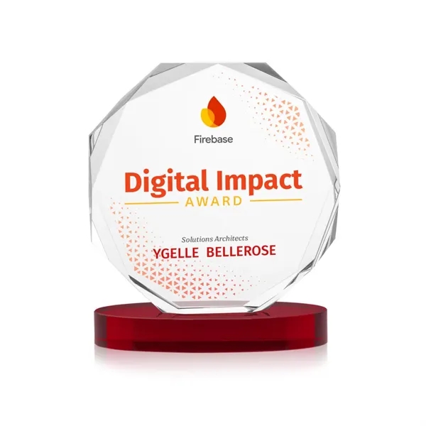 Acadian VividPrint™ Award on Alberton Base - Red... from ASI 84592 St Regis Group / St Regis