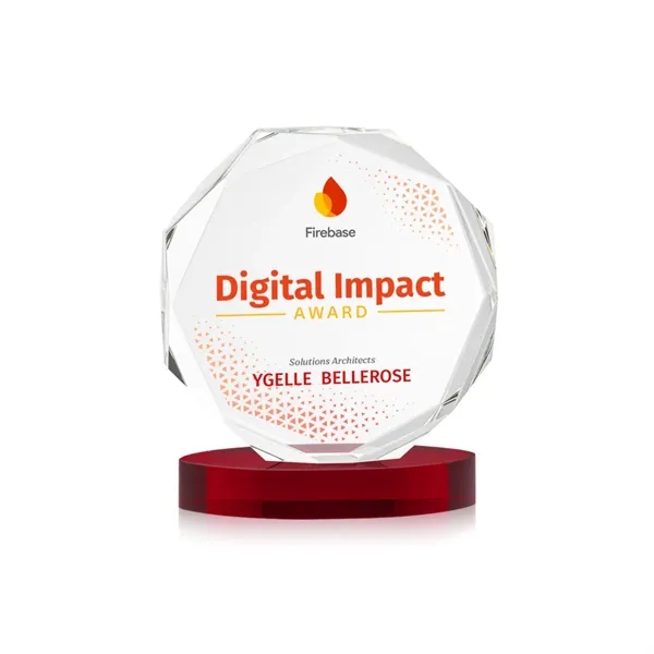 Acadian VividPrint™ Award on Alberton Base - Red... from ASI 84592 St Regis Group / St Regis