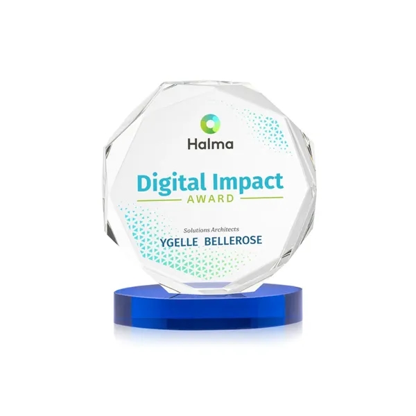 Acadian VividPrint™ Award on Alberton Base - Blue... from ASI 84592 St Regis Group / St Regis