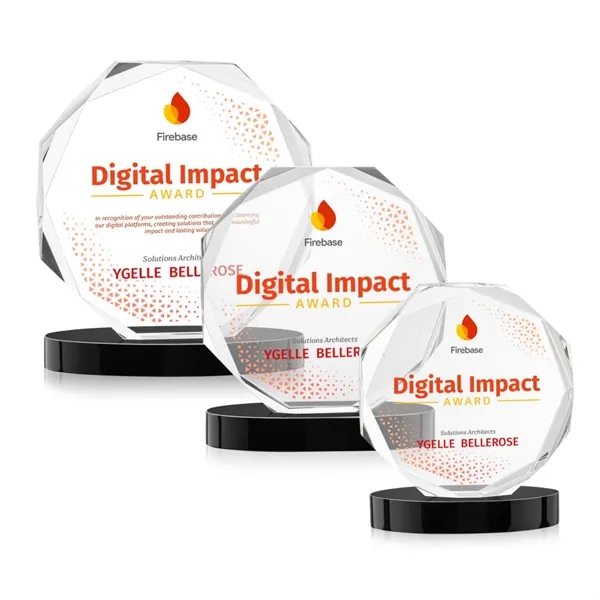 Acadian VividPrint™ Award on Alberton Base - Black... from ASI 84592 St Regis Group / St Regis