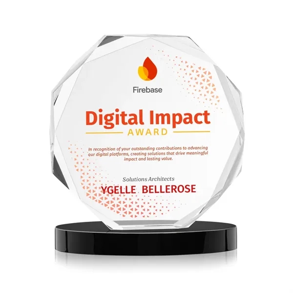 Acadian VividPrint™ Award on Alberton Base - Black... from ASI 84592 St Regis Group / St Regis