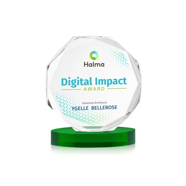 Acadian VividPrint™ Award on Alberton Base - Green... from ASI 84592 St Regis Group / St Regis