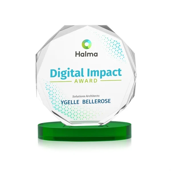 Acadian VividPrint™ Award on Alberton Base - Green... from ASI 84592 St Regis Group / St Regis