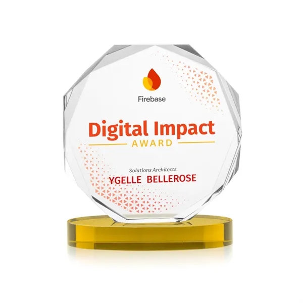 Acadian VividPrint™ Award on Alberton Base - Gold... from ASI 84592 St Regis Group / St Regis