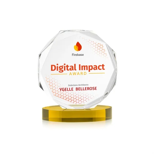 Acadian VividPrint™ Award on Alberton Base - Gold... from ASI 84592 St Regis Group / St Regis