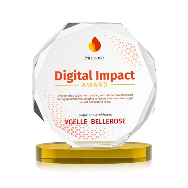 Acadian VividPrint™ Award on Alberton Base - Gold... from ASI 84592 St Regis Group / St Regis