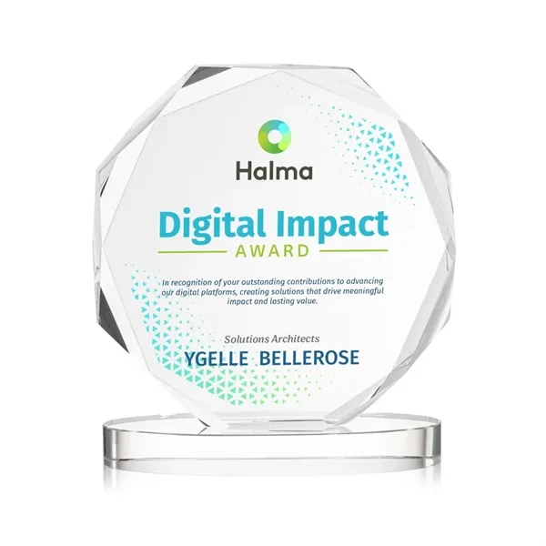 Acadian VividPrint™ Award on Alberton Base - Clear... from ASI 84592 St Regis Group / St Regis