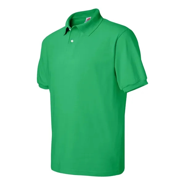 Cotton / polyester jersey polo featuring up to 5% of recycled... from ASI 84358 S&S Activewear
