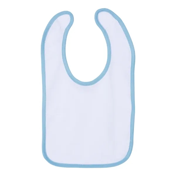 Bib with contrast binding. Blank.... from ASI 84358 S&S Activewear