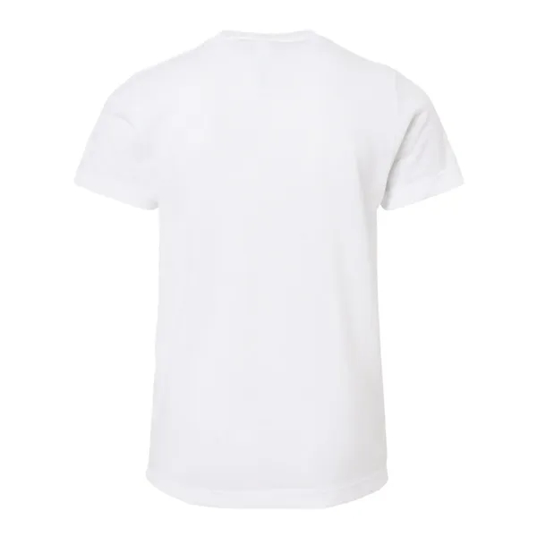 Youth sublimation tee in white made of 100% polyester with a... from ASI 84358 S&S Activewear