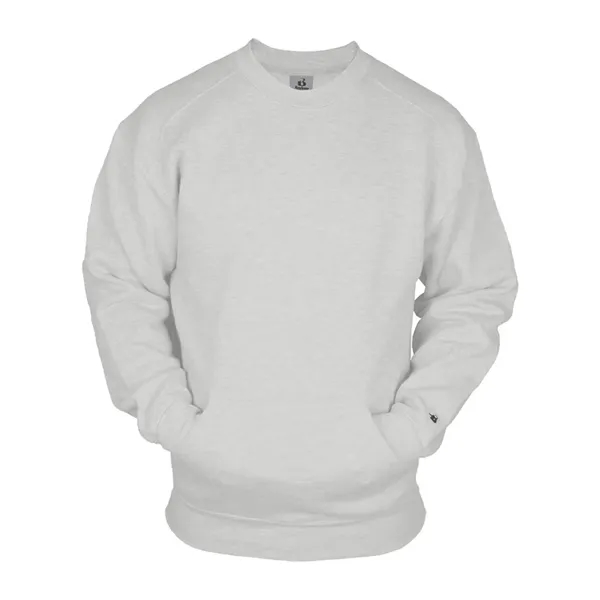 Crewneck sweatshirt with twill taped neckline and front pouch pocket.... from ASI 84358 S&S Activewear