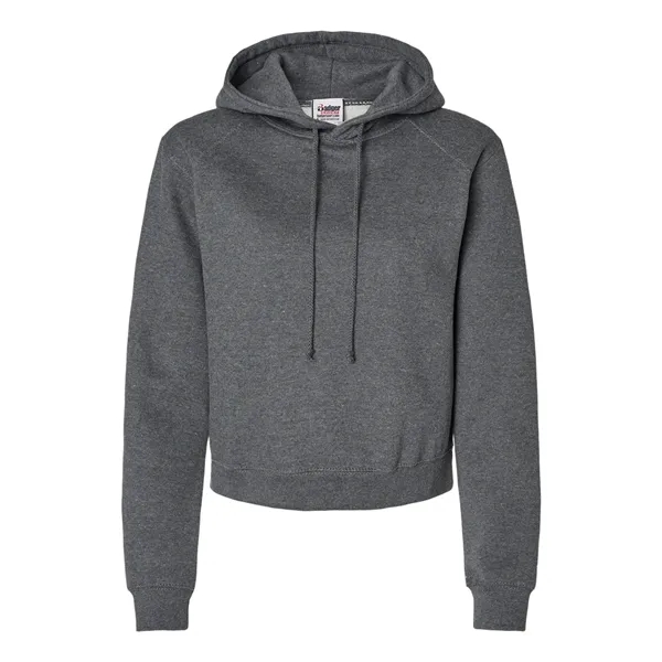 Badger Women's Cropped Hooded Sweatshirt... from ASI 84358 S&S Activewear